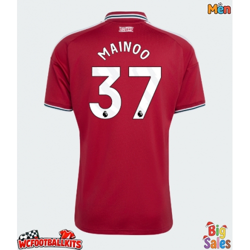 Manchester United Kobbie Mainoo #37 Replica Home Stadium Shirt 2026-27 Short Sleeve
